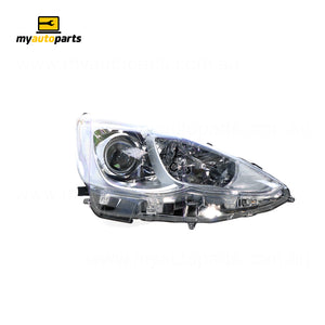 Head Lamp Drivers Side Genuine Suits Toyota Prius-C NHP10R E-CVT2015 to 2017