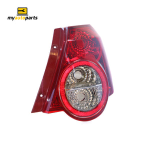 Tail Lamp Drivers Side Certified Suits Holden Barina TK 8/2008 to 12/2012