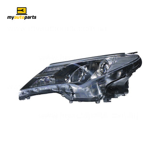 Halogen Head Lamp Passenger Side Certified Suits Toyota RAV4 GXL 2012 to 2015