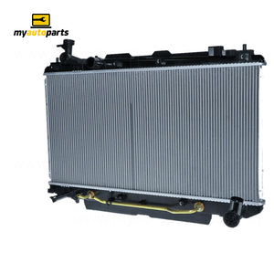 Radiator 34 / 34 mm Plastic Aluminium 375 x 738 x 22 mm Mauto 2.0 L 1AZ 2.4 L 2AZ Aftermarket Suits Toyota RAV4 ACA20R/ACA21R/ACA22R/ACA23R 2000 to 2005