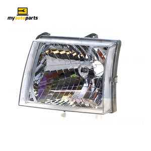 Halogen Manual Adjust Head Lamp Passenger Side Genuine Suits Ford Courier PG/PH 2002 to 2006