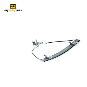 Front Door Window Regulator Drivers Side Aftermarket Suits Hyundai Excel X3 1994 to 2000