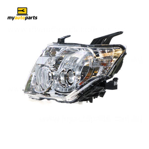 Halogen Head Lamp Passenger Side Genuine Suits Mitsubishi Pajero NX 2014 to 2021