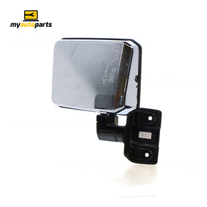 Chrome Mirror Passenger Side Genuine suits Toyota Landcruiser 70 Series 1990 to 2016