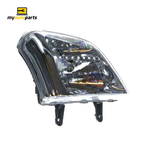 Halogen Head Lamp Drivers Side Certified Suits Holden Rodeo RA 2003 to 2008