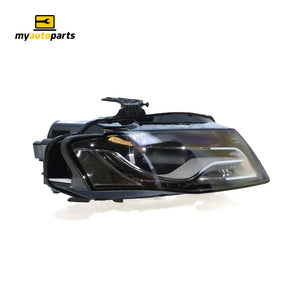 Bi-Xenon Head Lamp Drivers Side Genuine Suits Audi A4 B8 4/2008 to 5/2012
