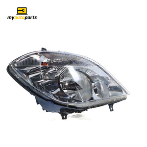 Head Lamp Drivers Side OES Suits Mercedes-Benz Sprinter Fitted Without Fog Lights 2006 to 2013