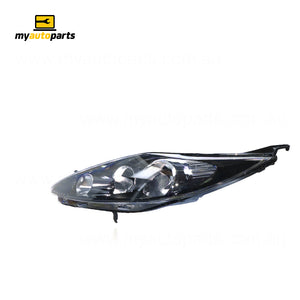 Head Lamp Passenger Side Certified Suits Ford Fiesta WS 2009 to 2012