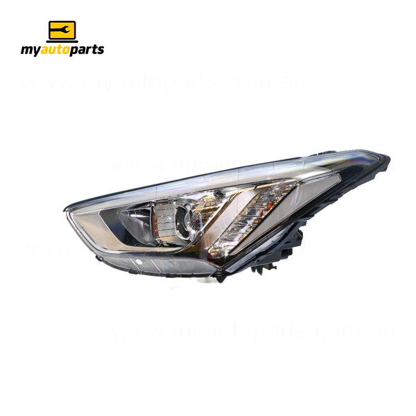 Halogen Head Lamp Passenger Side Genuine Suits Hyundai Santa Fe DM 2012 to 2015