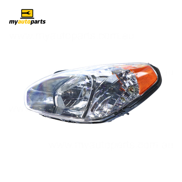 Head Lamp Passenger Side Certified Suits Hyundai Accent MC 2006 to 2009