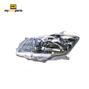 Halogen Head Lamp Passenger Side Genuine suits Toyota Aurion GSV40R 2006 to 2009