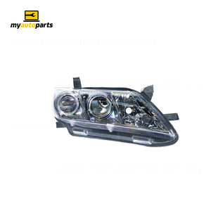 Halogen Head Lamp Drivers Side Certified Suits Toyota Camry ACV40R 2006 to 2009