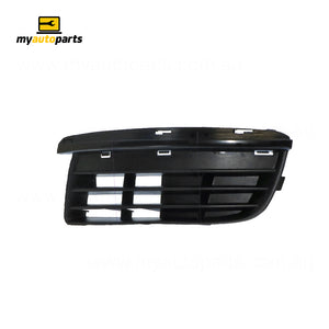 Front Bar Grille Passenger Side Aftermarket Suits Volkswagen Jetta 1K 2006 to 2011