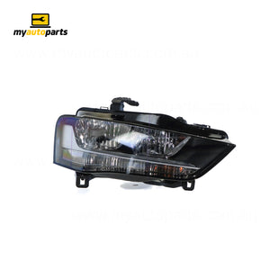Halogen Head Lamp Drivers Side Genuine Suits Audi A4 B8 2012 to 2015
