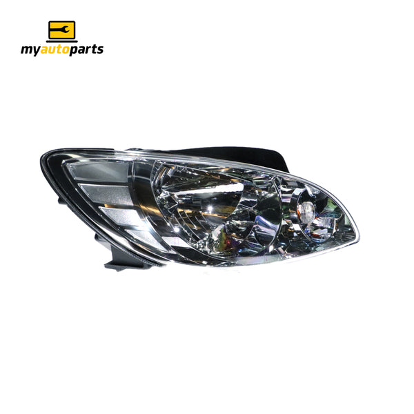 Head Lamp Drivers Side Genuine Suits Hyundai Getz TB 2007 to 2009