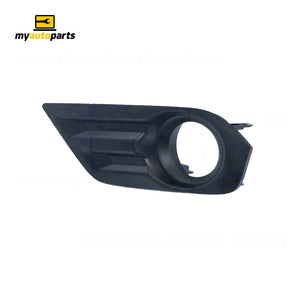 Front Bar Grille With Fog Light Mount Passenger Side Genuine Suits Isuzu MU-X UCR/UCS 11/2013 to 1/2017