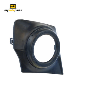 Front Bar Grille With Fog Light Mount Drivers Side Genuine suits Mitsubishi Triton MQ 1/2015 to 11/2018