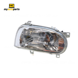 Head Lamp Drivers Side Certified Suits Volkswagen Golf MK 3 1994 to 1998