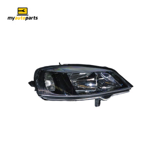 Head Lamp Drivers Side Certified Suits Holden Astra TS 1998 to 2006