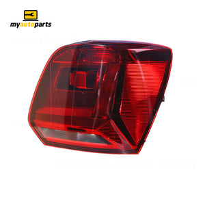 Tail Lamp Drivers Side Genuine Suits Volkswagen Polo 6R 2014 to 2018
