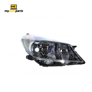 Halogen Head Lamp Drivers Side Genuine Suits Toyota Yaris ZR NCP131 2011 to 2014