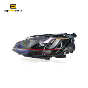Xenon Head Lamp Passenger Side Genuine Suits Volkswagen Golf GTi Performance MK 7 10/2013 to 7/2017
