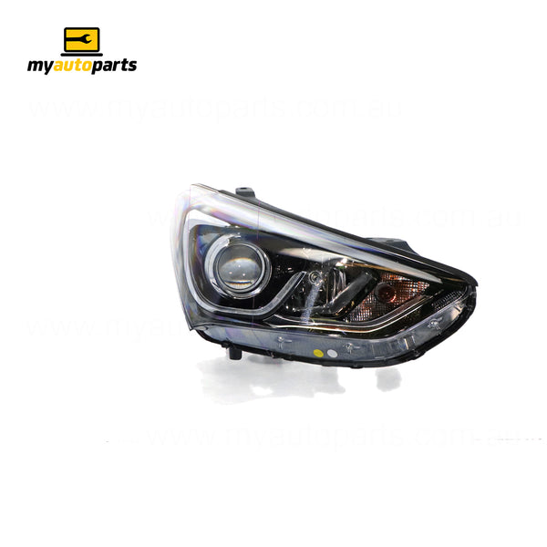 Xenon Head Lamp Drivers Side Genuine Suits Hyundai Santa Fe DM 2015 to 2018