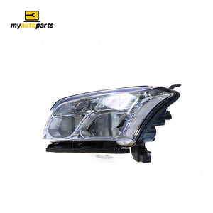 Halogen Manual Adjust Head Lamp Passenger Side Genuine Suits Holden Trax TJ 2013 to 2021