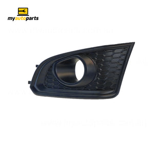 Front Bar Grille Passenger Side With Fog Light Mount Genuine Suits Holden Captiva CG Series 2 12/2013 to 2/2016