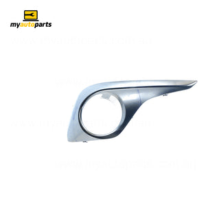 Front Bar Grille With Fog Light Mount Drivers Side Genuine Suits Toyota Kluger GSU40R/GSU45R 7/2010 to 12/2013