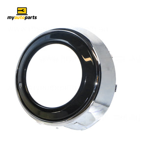 Front Bar Grille With Fog Light Mount Passenger Side Aftermarket Suits Mitsubishi Outlander ZH 10/2009 to 10/2012