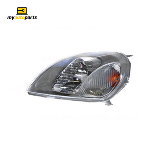 Head Lamp Passenger Side Certified Suits Toyota Echo NCP10R/NCP13R 1999 to 2002