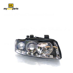 Halogen Electric Adjust Head Lamp Drivers Side Certified Suits Audi A4 B6 2001 to 2005