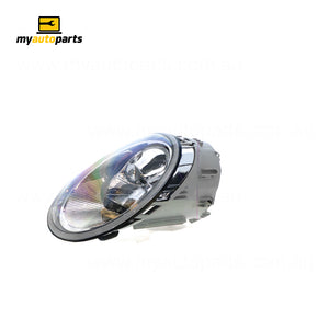Halogen Manual Adjust Head Lamp Passenger Side Certified Suits Volkswagen Beetle 1Y/9C 2000 to 2005