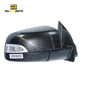 Black Door Mirror Electric With Indicator Drivers Side Genuine Suits Ford Ranger Wildtrak PXII 7/2015 to 9/2018