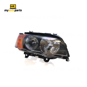 Head Lamp Passenger Side Certified Suits BMW X5 E53 2000 to 2007