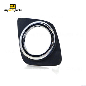 Front Bar Grille With Fog Light Mount Drivers Side Genuine Suits Toyota RAV4 8/2008 to 12/2012