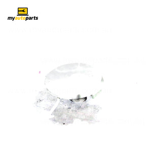 White Rear Bar Tow Hook Cover Genuine Suits Mitsubishi Lancer CJ 2007 to 2015