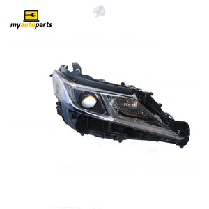 LED Head Lamp Drivers Side Genuine suits Toyota Camry Ascent Sport 70 Series 2017 On