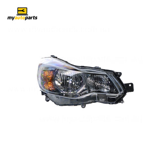 Head Lamp Drivers Side Genuine suits Subaru Impreza/XV 2015 to 2017