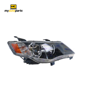 Halogen Head Lamp Drivers Side Genuine Suits Mitsubishi Outlander ZG 2006 to 2007