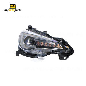 LED Head Lamp Drivers Side Genuine Suits Subaru BRZ Z1 2012 to 2021