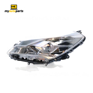 LED Head Lamp Passenger Side Genuine Suits Toyota Yaris ZR NCP131 2017 to 2020