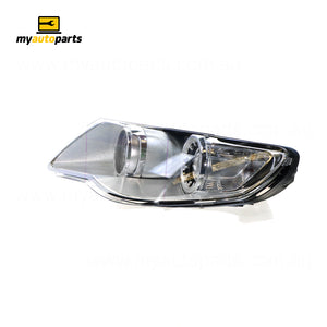 Halogen Head Lamp Passenger Side Genuine Suits Volkswagen Touareg 7L 2007 to 2011