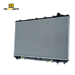 Radiator 34 / 34 mm Plastic Aluminium 425 x 708 x 26 mm Manual/Auto 3.0 L 1MZFE Aftermarket Suits Toyota Avalon MCX10R 2000 to 2005