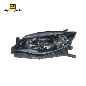Black Head Lamp Passenger Side Certified suits Subaru Impreza/WRX/STi 2007 to 2014