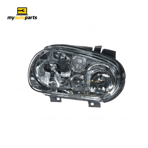 Halogen Electric Adjust Head Lamp Drivers Side Certified Suits Volkswagen Golf 1J 1998 to 2004