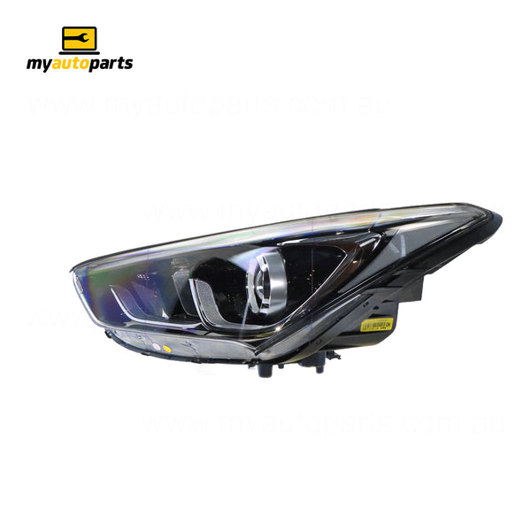 Halogen Head Lamp Passenger Side Genuine Suits Hyundai Santa Fe DM 2015 to 2018