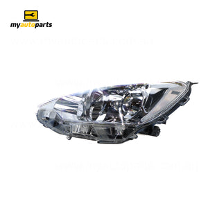 Halogen Electric Adjust Head Lamp Passenger Side Genuine Suits Toyota Prius-C NHP10R E-CVT2011 to 2015