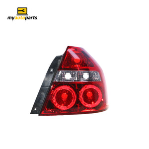 Tail Lamp Drivers Side Certified Suits Holden Barina TK Sedan 6/2008 to 11/2011